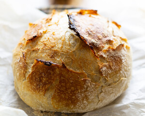 Homemade sourdough bread