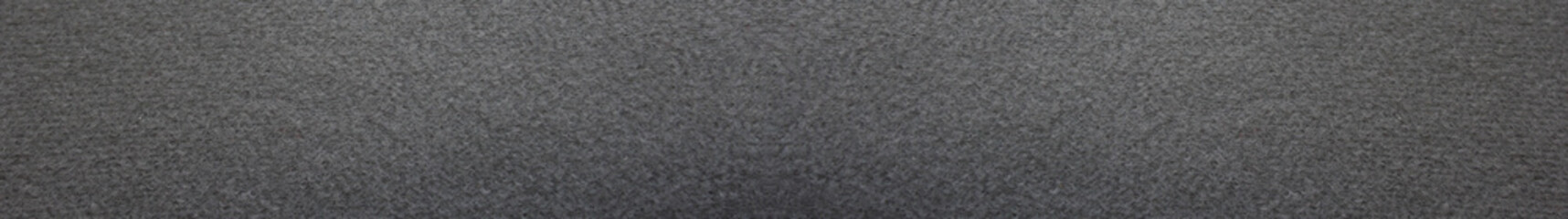 Dark gray texture surface, abstract gray cloth pattern background. Uneven textured grey material, grunge rough structure design. Horizontal empty template with copy space