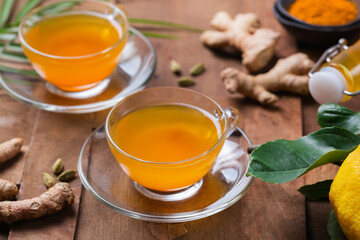 Turmeric ginger drink, immune booster, anti inflammatory beverage