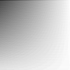 Abstract Black horizontal Striped Background . Vector