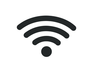 Wifi icon. Wifi sign vector illustration.  