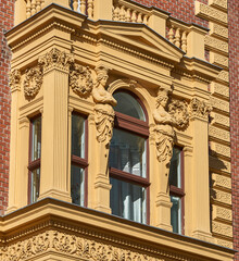 Obraz premium Architectural fragment at the streets of Vienna