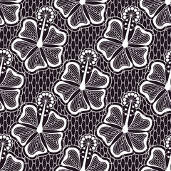 Ethnic Vector Jewelry Lace  Seamless Pattern