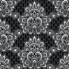 Ethnic Vector Jewelry Lace  Seamless Pattern