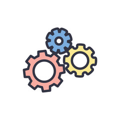 Health Safety and Environment Icon - focusing on the environment side