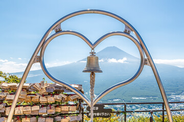 Mount Fuji view from Tenjo-Yama Park at Mt Kachi Kachi Ropeway - 354953693