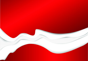 red and white background. vector illustration