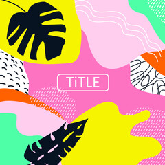 vector background tropic