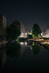 Fototapeta na wymiar night view of the city