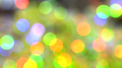 Obraz premium Backdrop the distribution of light abstract background art colors bokeh and blur.
