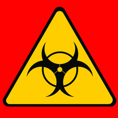 Biohazard Symbol vector illustration