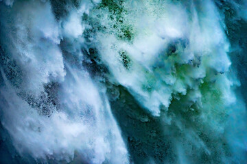 Snoqualme Falls Waterfall Abstract Washington State Pacific Northwest