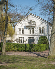 18th century villa at a Dutch public park