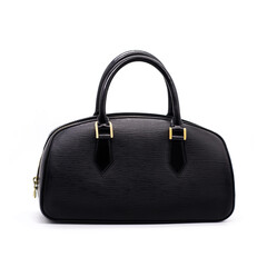 Black Gold Leather Luxury Bag