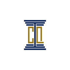 cq logo design vector icon