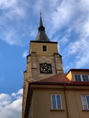 Tower of the Dominican Monastery in Prague, Czech Republic