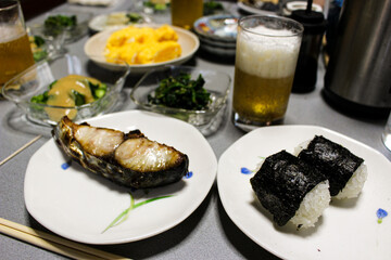 日本の食卓です。