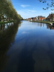 Canal en Noord Holland