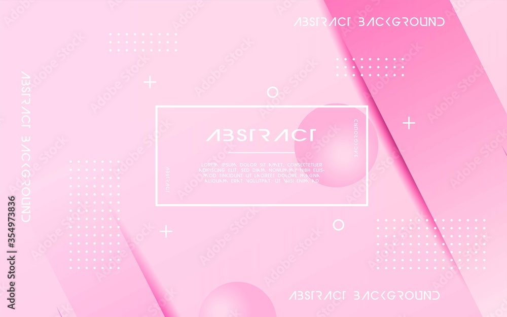 Aufkleber modern abstract dynamic vector background banner with line and dots,can be used in cover design,post