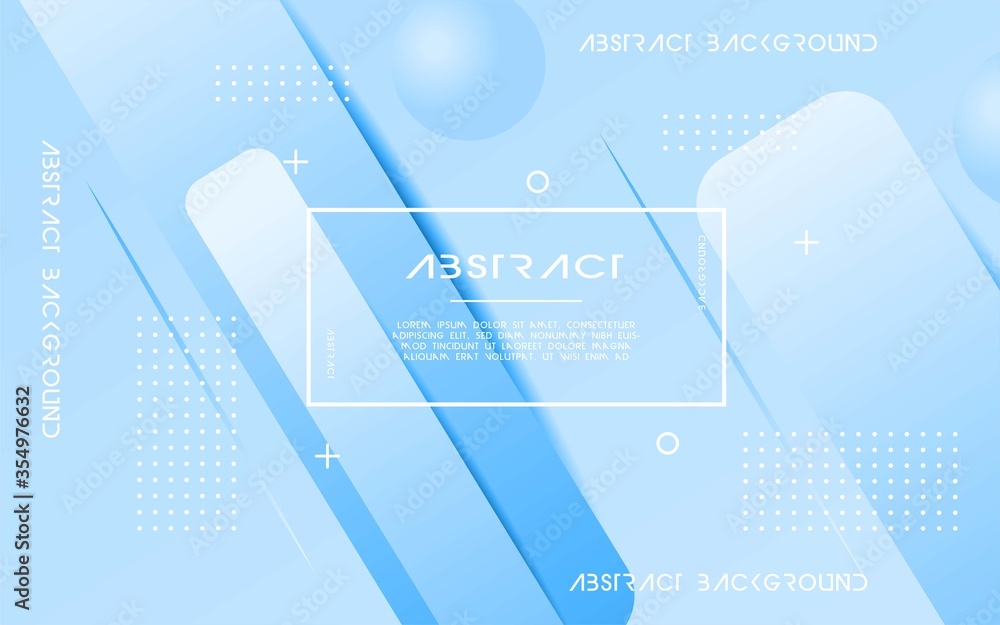 Aufkleber modern abstract dynamic vector background banner with line and dots,can be used in cover design,post