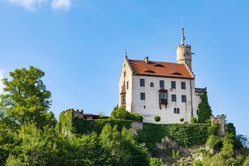 Fototapeta na wymiar Burg Gößweinstein in der Fränkischen Schweiz, bei Forchheim.