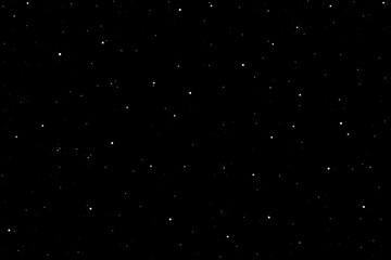 Starry night sky background.