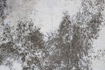 Old white wall texture with scratches and cracks