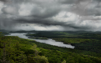 Cloudy day at blad mountain
