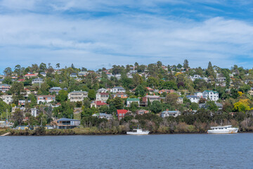 Residential houses at Launceston, Tasmania