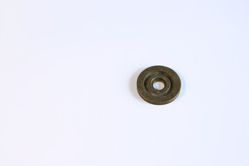 electrical ring on a white table