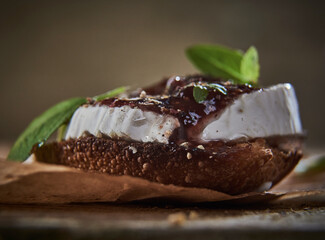 toast chèvre