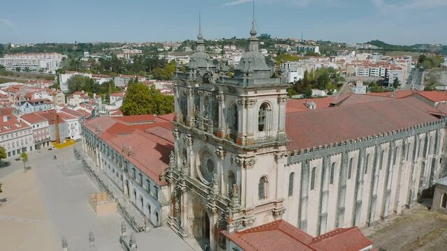Monastery of Alcobaca or Mosteiro de Santa Maria de Alcobaca in Portugal