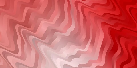 Light Pink vector background with curved lines. Bright illustration with gradient circular arcs. Best design for your posters, banners.