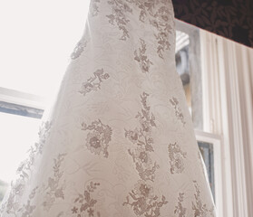 Wedding Dress in window