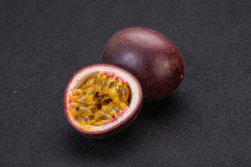Tropical passion fruit- fresh, sweet and ripe