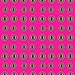 vector illustration seamless geometric pattern on pink background. textile or wrapping paper, print, decorative element.
