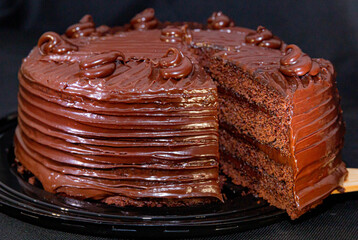 A slice of Chocolate Cake 