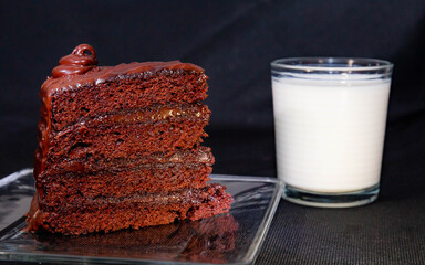 A slice of Chocolate Cake 