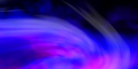 Dark Pink, Blue vector texture with cloudy sky. Abstract colorful clouds on gradient illustration. Template for websites.