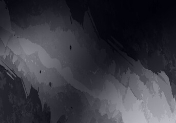 Dark Noir Background. Abstract Vector Grunge Texture