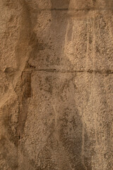 golden vintage wall texture with sunlight vertical