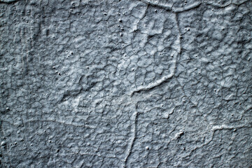 Textured wall with peeling blue paint. Old building. Beautiful abstract background. Large size photo in good quality.