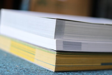 Books, Thick heavy books with white paper and hard cover, good binding, perfect binding, large...