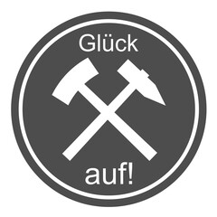 Bergbau Symbol