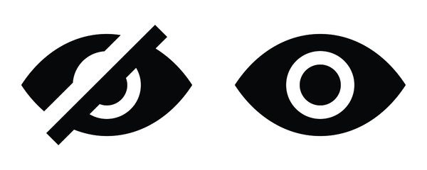 See and unsee eye icon
