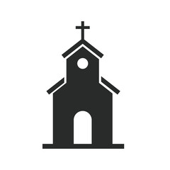 church icon vector design illustration