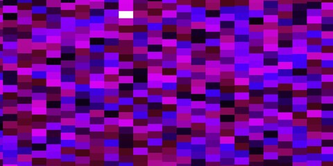 Light Purple vector template in rectangles. Abstract gradient illustration with colorful rectangles. Pattern for commercials, ads.