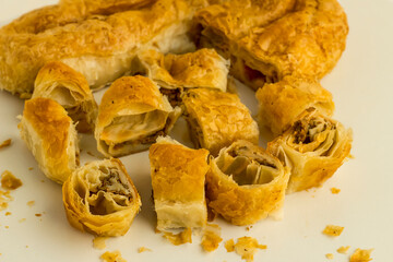 Traditional Turkish crispy patty 