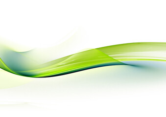 abstract green wave background