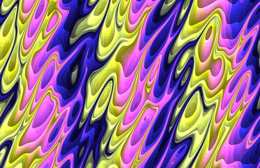 colorful abstract trippy wavy psychodelic pattern